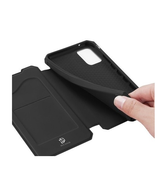 Svart och väldigt snyggt omslag Samsung Galaxy A41.