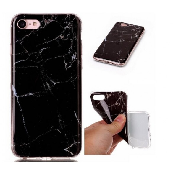 Wozinsky Marble TPU fodral till Huawei P40 Lite / Nova 7i / Nova 6 SE - Vit