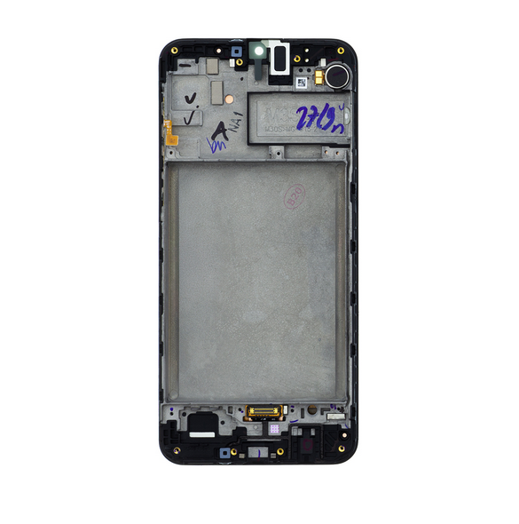 LCD-skärm + pekdon Samsung Galaxy M30s - Svart (Service Pack)