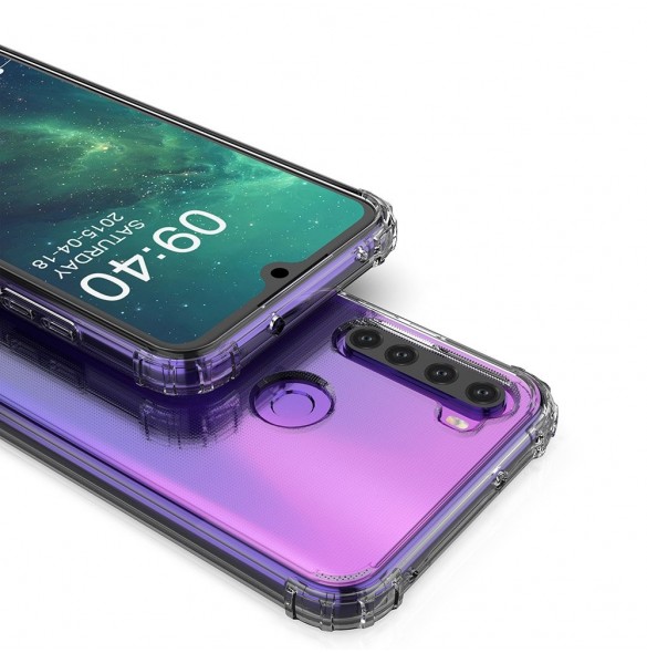 Genomskinligt och mycket snyggt omslag Xiaomi Redmi 8T.
