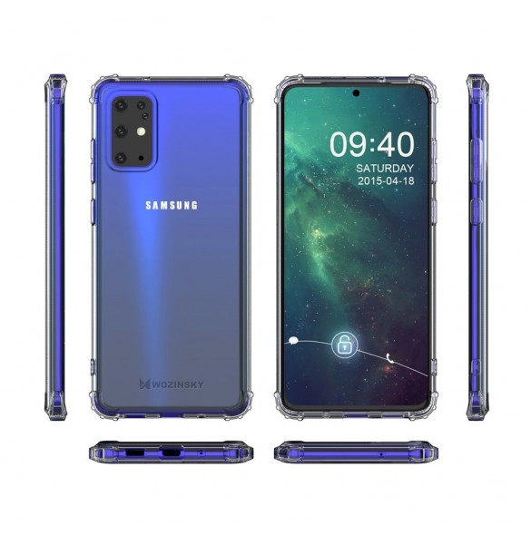 Samsung Galaxy S20 Plus och väldigt snyggt skydd från Wozinsky.