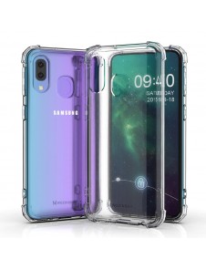 Samsung Galaxy A40 och väldigt snyggt skydd från Wozinsky.