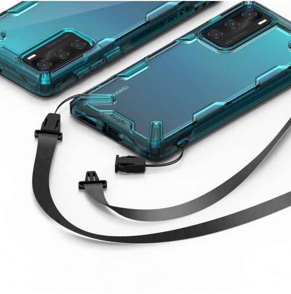 Svart och väldigt snyggt omslag Huawei P40.