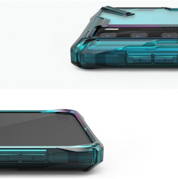 Ringke Fusion X slitstarkt PC-fodral med TPU-stötfångare för Huawei P40 - Svart (FUSG0053)