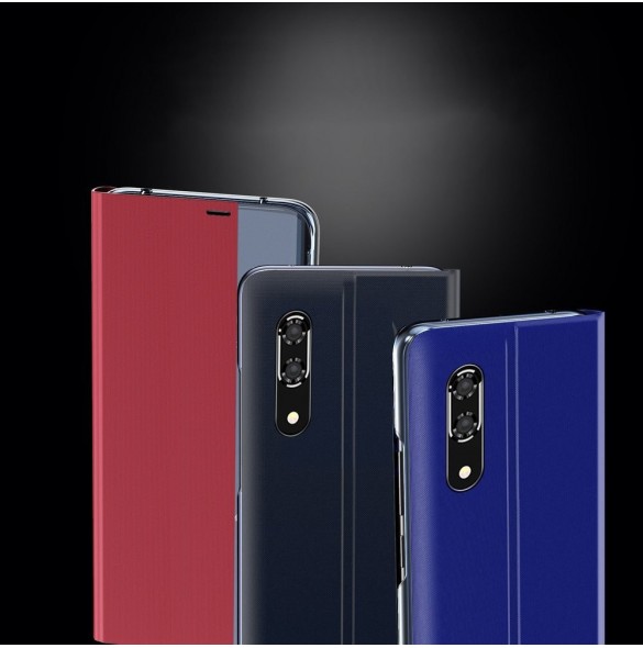 JollyFX New Sleep Case Bookcase Type Case med kickstand-funktion för Huawei P20 Pro - Rosa