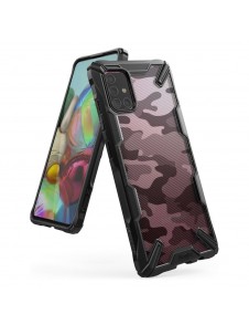 Camo svart och väldigt snyggt omslag Samsung Galaxy A71.