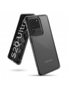 Svart och mycket snyggt omslag Samsung Galaxy S20 Ultra.