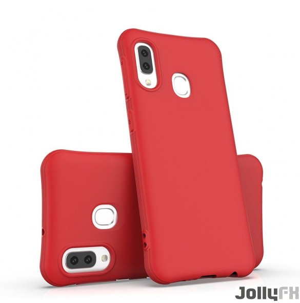 Samsung Galaxy A20e och väldigt snyggt skydd från JollyFX.