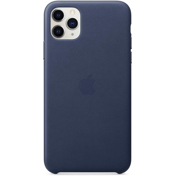 Apple MX0G2ZM/A Läderskal till iPhone 11 Pro Max - Blå