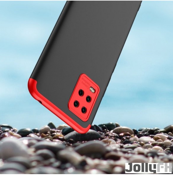 Svart röd och mycket snygg täckning Xiaomi Mi 10 Lite.