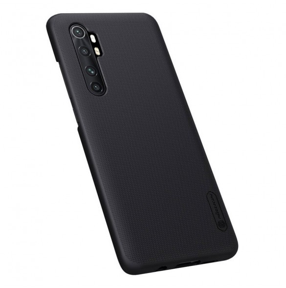 Svart och mycket snyggt omslag Xiaomi Mi Note 10 Lite.