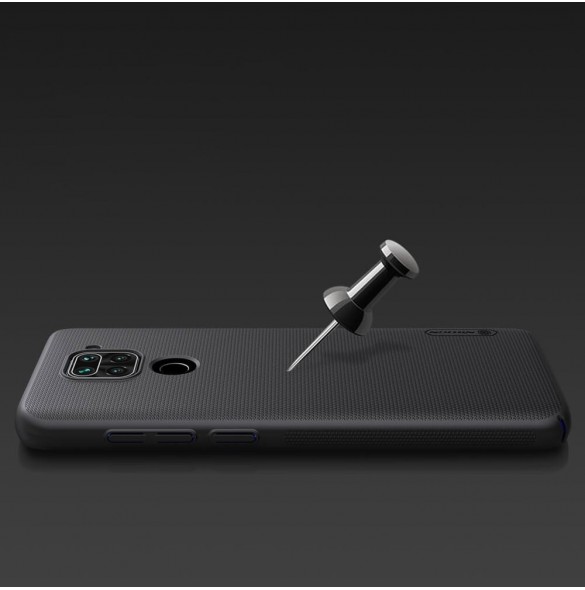 Svart och mycket snyggt omslag Xiaomi Redmi 10X 4G / Xiaomi Redmi Note 9.