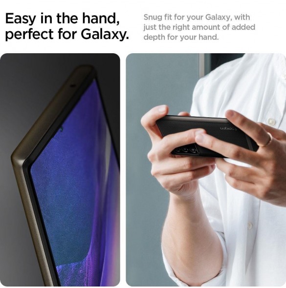 Samsung Galaxy Note 20 Ultra och väldigt snyggt skydd från Spigen.