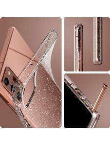 Glitter kristall och mycket elegant lock Samsung Galaxy Note 20.