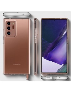 Samsung Galaxy Note 20 Ultra och väldigt snyggt skydd från Spigen.