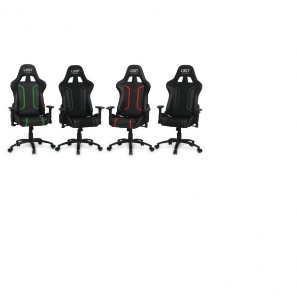 L33T-Gaming Elite V3 Gamingstol (tyg) - Röd