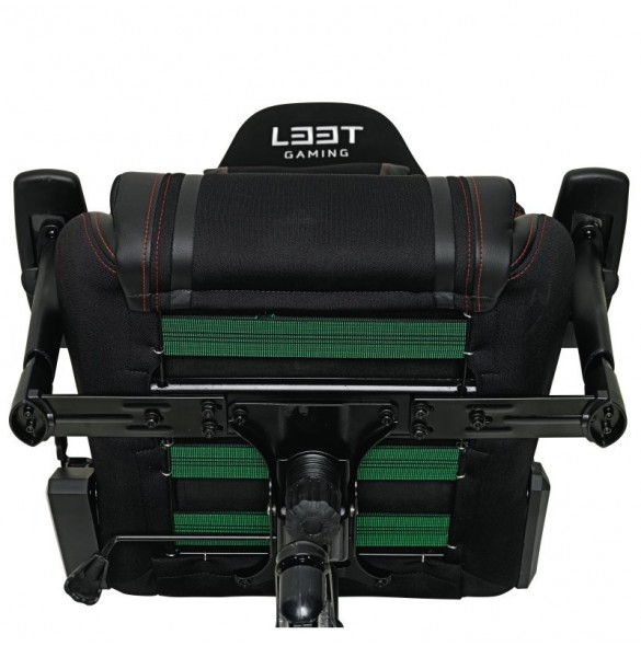 L33T-Gaming Elite V3 Gamingstol (tyg) - Röd