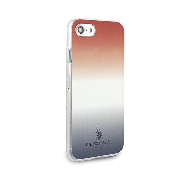 Rödblå och väldigt snygg täcka för iPhone 7/8 / SE2.