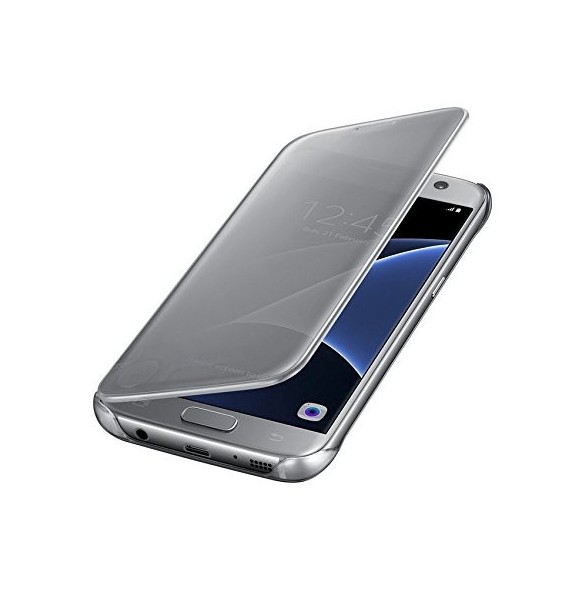 Samsung Galaxy S7 EF-ZG930CSE Clear view cover - Silver