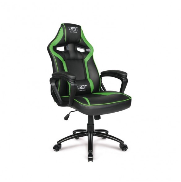 L33T-Gaming Extreme Gamingstol - Grön
