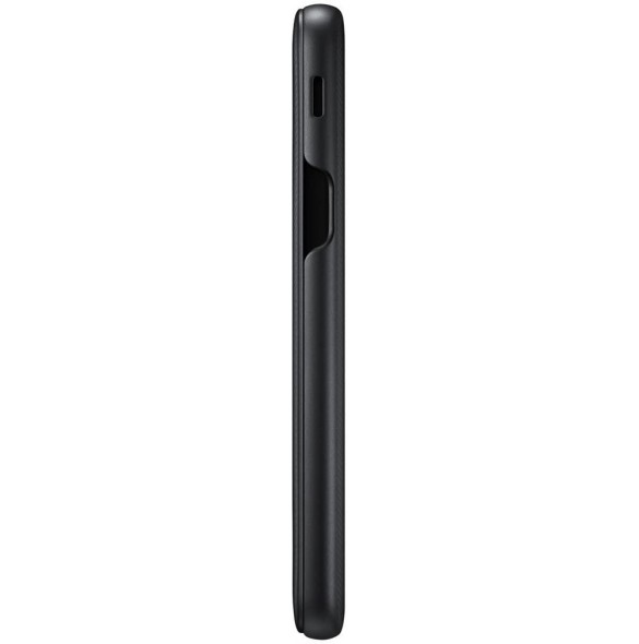 Samsung EF-WJ600CBEGWW Wallet Cover Bookcase med kortplats för Samsung Galaxy J6 2018 - Svart