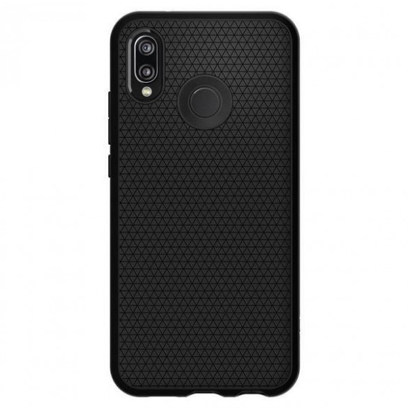 Spigen Liquid Air Skal Cover till Huawei P20 Lite - Svart