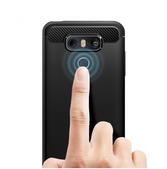 Spigen Rugged Armor Skal Cover till LG G6 - Svart