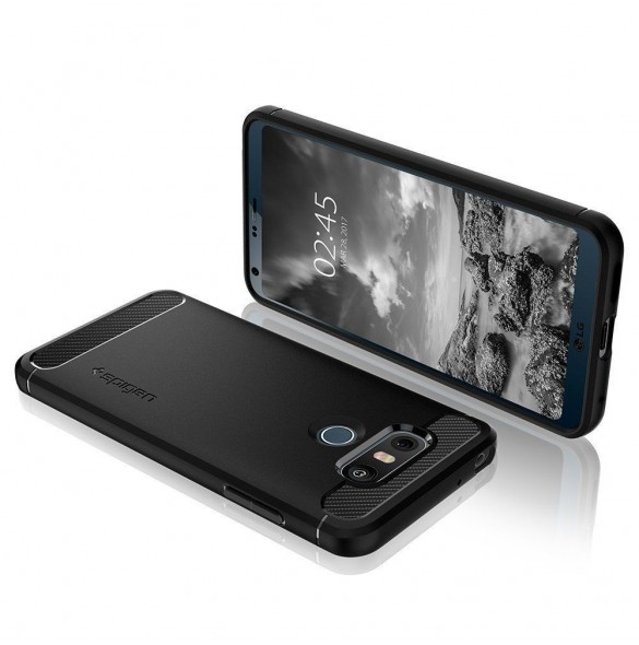 Spigen Rugged Armor Skal Cover till LG G6 - Svart