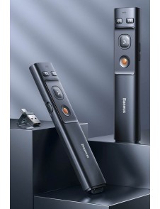 Namn: Baseus Orange Dot Wireless Presenter (röd laser)