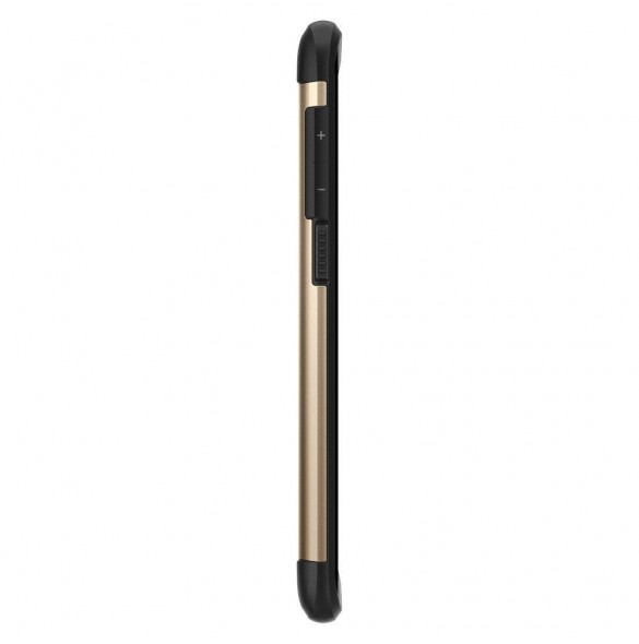 Spigen Slim Armor Kickstand Skal Cover till Samsung Galaxy S8 - Guld