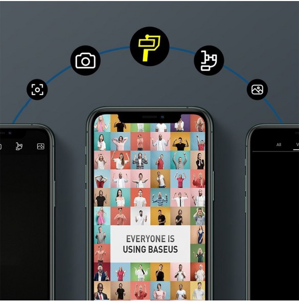 Kompatibel med: iPhone Samsung Huawei etc smartphones inom telefonbredden