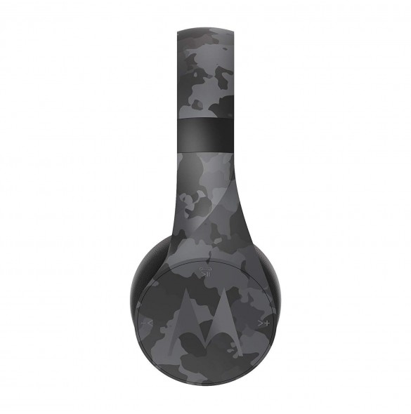 Motorola Pulse Escape+ Over-Ear Wired/Wireless Bluetooth Headphone with Microphone - Svart Camo