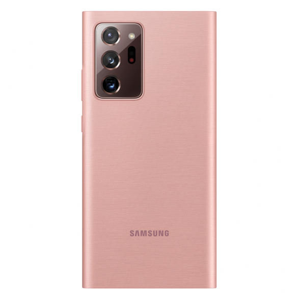 Brunt och mycket snyggt omslag från Samsung.