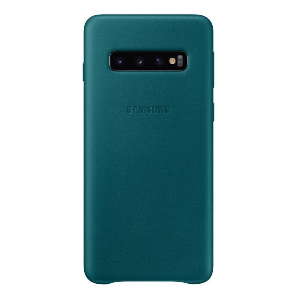 Grönt och mycket snyggt omslag från Samsung.