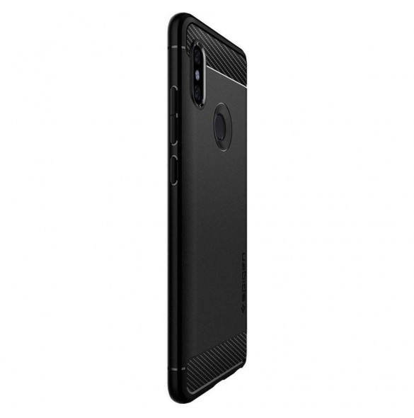 Spigen Rugged Armor för Xiaomi Redmi Note 5 / Redmi Note 5 Pro - Svart