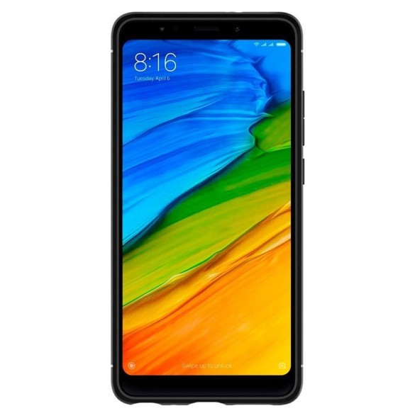 Spigen Rugged Armor för Xiaomi Redmi Note 5 / Redmi Note 5 Pro - Svart