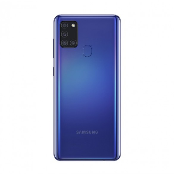 Samsung Galaxy A21s Batterilock - Blå (Service Pack)