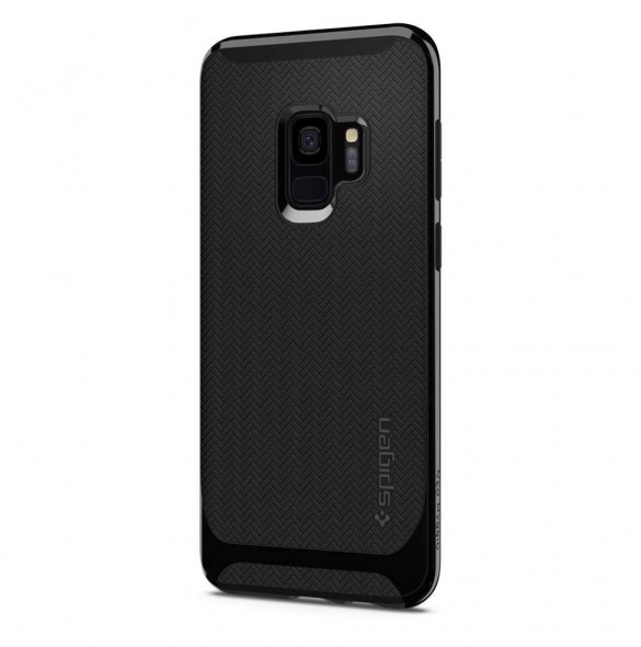 Spigen Case Neo Hybrid Cover för Samsung Galaxy S9 Plus - Svart