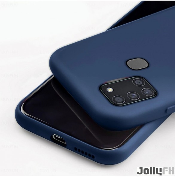 Samsung Galaxy A21S skyddas av detta fantastiska skal.