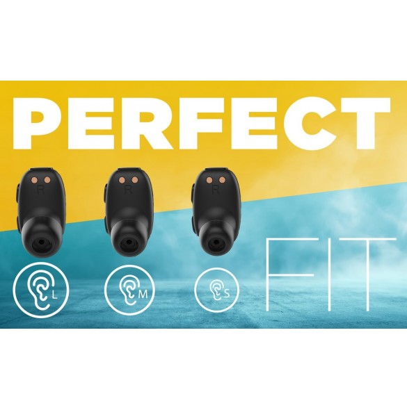 Motorola Stream Wireless Audio Earphones Bluetooth - Svart