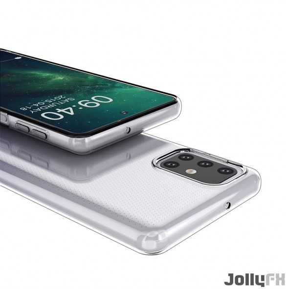 Genomskinligt och mycket snyggt skal till Samsung Galaxy M31s.
