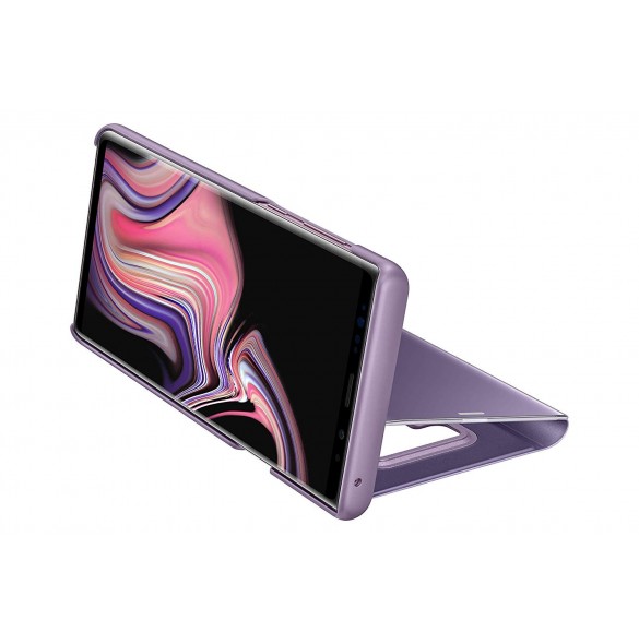 Samsung EF-ZN960CVE Clear View Cover Vikbart Fodral Till Samsung Galaxy Note 9 - Violett