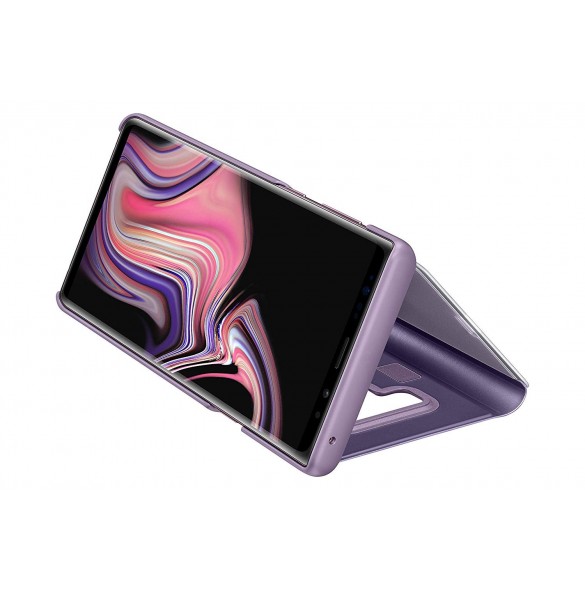 Samsung EF-ZN960CVE Clear View Cover Vikbart Fodral Till Samsung Galaxy Note 9 - Violett