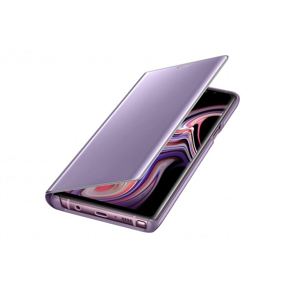 Samsung EF-ZN960CVE Clear View Cover Vikbart Fodral Till Samsung Galaxy Note 9 - Violett