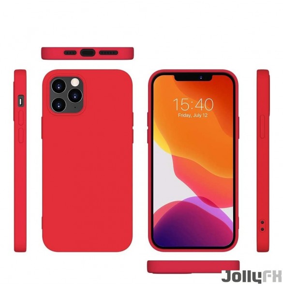 Rött och väldigt snyggt skal till iPhone 12 Pro Max.