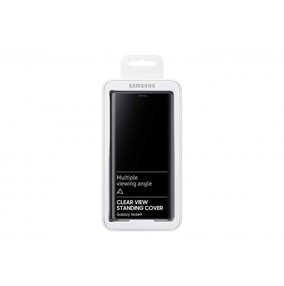 Samsung EF-ZN960CBE Clear View Cover Vikbart Fodral Till Samsung Galaxy Note 9 - Svart