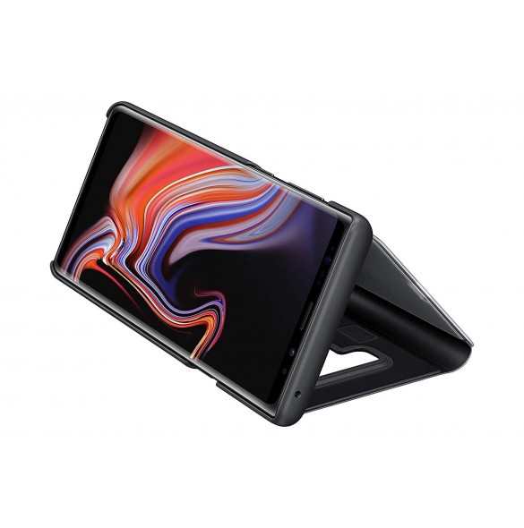 Samsung EF-ZN960CBE Clear View Cover Vikbart Fodral Till Samsung Galaxy Note 9 - Svart