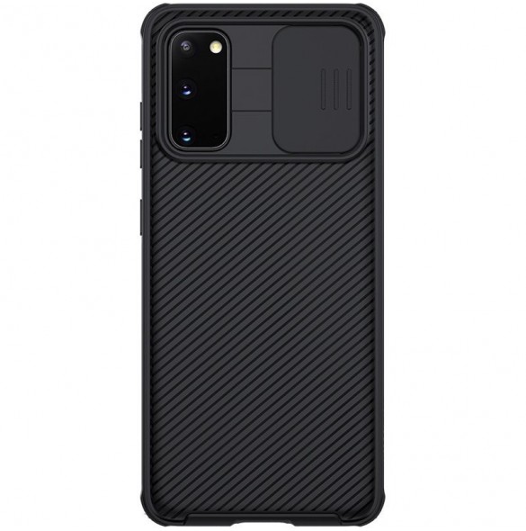 Svart och väldigt snyggt skal till Samsung Galaxy S20 Ultra.