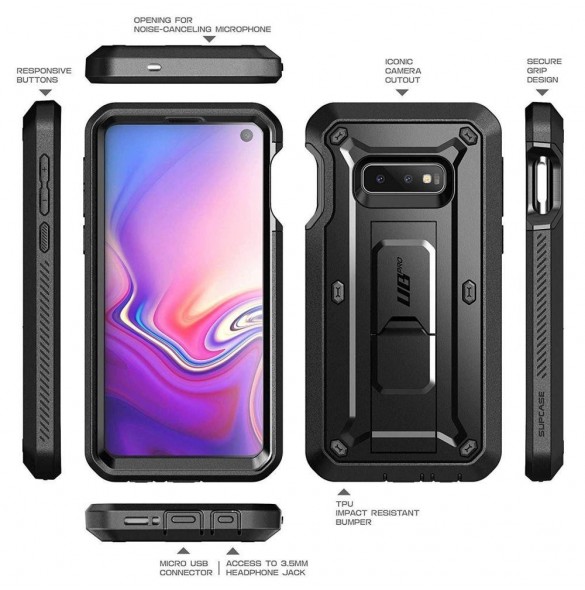 Supcase Unicorn Beetle Pro Samsung Galaxy S10e - Svart