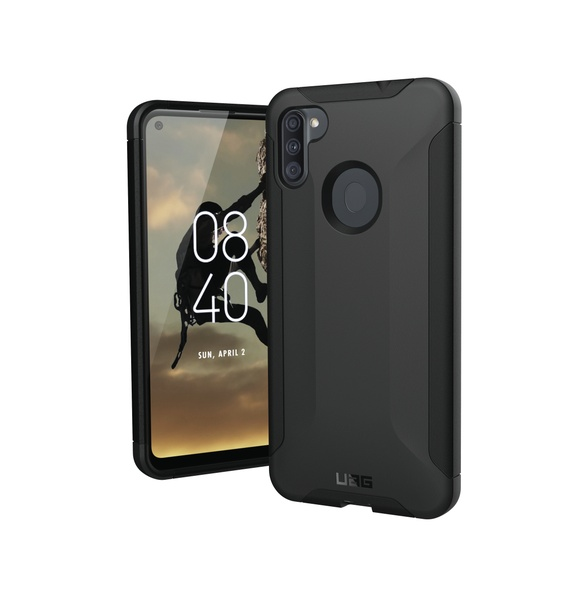 Samsung Galaxy A11 skyddas av detta fantastiska skal.